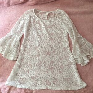 White Bathing Suit Cover Up